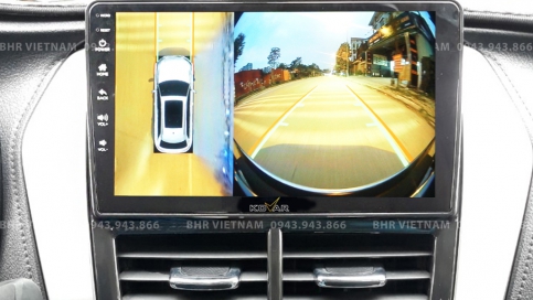 Màn hình DVD Android liền camera 360 xe Toyota Yaris 2019 - nay | Kovar Plus 360